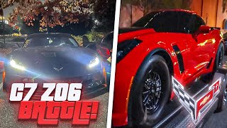 Battle of the Z06’s  4600 Pot  Drama [upl. by Romain]