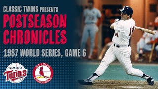 1987 WS Game 6 Cardinals  Twins [upl. by Aihtniroc]