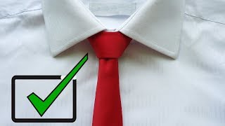 How to Tie a Tie easy way for BEGINNERS [upl. by Germaun]