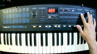 Roland E15 DEMO songs [upl. by Zoha]