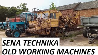 Sena darbinė technika  Lithuania Old working equipment  Старые рабочие машины [upl. by Llerrehs]