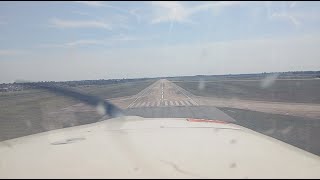 Glasair aterrizando en Rosario SAAR por pista 02 [upl. by Estevan451]