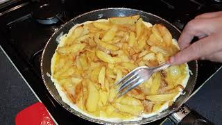 Frites omelette maison [upl. by Radke]