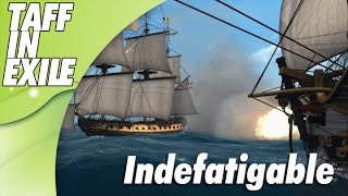 Naval Action  Early Access  Checking out HMS Indefatigable [upl. by Ahsieket]