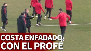 Diego Costa se enfada con el Profe por un comentario  Diario AS [upl. by Ikilisav33]