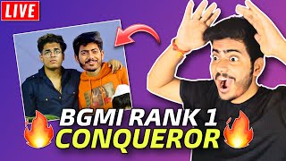 BGMI RANK 1 CONQUEROR FOR A REASON❤✨CYANIDE GAMING😎BGMI LIVE bgmilive [upl. by Eremahs983]