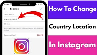 How To Change Country Location In Instagram [upl. by Aelaza]