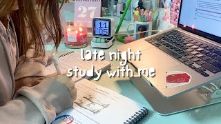 cramming the night before exam study with me notetaking asmr no music [upl. by Damiano]