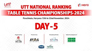 U17 Finals  T2  UTT National Ranking Table Tennis Championship24 Panchkula  Powered by STUPA [upl. by Mirilla164]