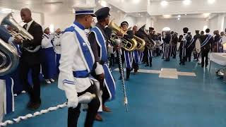 St John 12 Doors Brass band Hlatsuo ea maoto 2024 MABALENG A ABA PROFETA [upl. by Tilly]