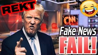 BEST CNN FAKE NEWS Media BIAS Compilation EVER HIALRIOUS Feeds cut Interviews Rigged CNN 2017 [upl. by Mccreery780]