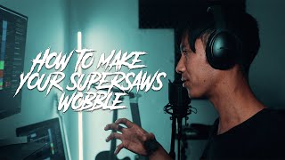 How to Make your Supersaws Wobble in Serum and with LFO Tool old school Future Bass Tutorial [upl. by Ardelia]