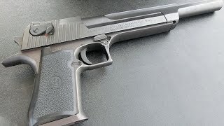 実弾射撃 デザートイーグル 50AE 10インチ Desert Eagle 10inch [upl. by Constantina431]