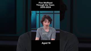 Finn Wolfhard through the years strangerthings finnwolfhard [upl. by Ainoval]