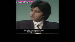 Amitabh bachchan 1983 Interview ytshorts youtubeshorts [upl. by Brunelle]