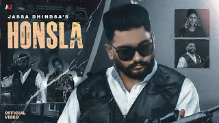 Honsla Official Video  Jassa Dhindsa  Karam Brar Latest Punjabi Song  2024 [upl. by Atiuqrehs]