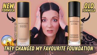 NEW BAREMINERALS BAREPRO SkinPerfecting Matte Liquid Foundation  In Depth REVIEW amp 12HR Wear Test [upl. by Tatiania931]