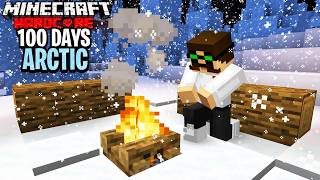 I Survived 100 Days in Hardcore Minecraft in the Arctic Heres What Happened [upl. by Amikay607]