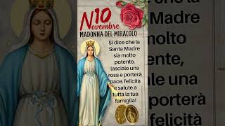 10 novembre MADONNA DEL MIRACOLO [upl. by Polito484]