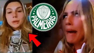 SE ARREPENDEU VEJA O QUE A LOIRA DO CADÊ VOCÊ DISSE APÓS TIRAR SARRO DO PALMEIRAS [upl. by Honebein]