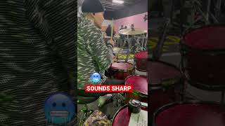 Snare drum sounds sharp 🥶 drums bateria drumgroove [upl. by Phoebe]