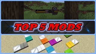 TOP 5 Quality of Life mods for Minecraft [upl. by Attem]