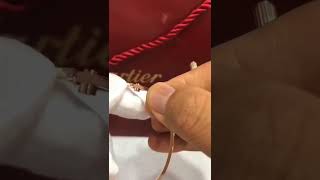 How to open a Cartier small love bracelet [upl. by Earla]