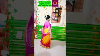 meeshodesignerdresseshaul meeshosaree meeshojewellery meeshobangles trendingshorts viralshort [upl. by Berti]