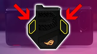 ROG Phone 5  AeroActive Cooler 5 quick review New back buttons and heat test [upl. by Cheng]