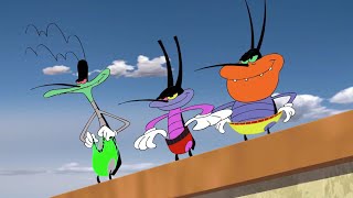 Oggy and the Cockroaches  Oggy and the mermaid S04E69 BEST CARTOON COLLECTION  New Episodes [upl. by Alletsyrc]