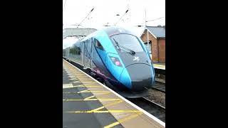 TPE 802211 in Grey and 802212 at speed on the 15th Sept 2019 tpe train nova1 trainspotting [upl. by Jacoba]