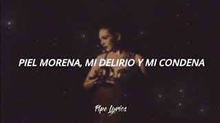 Thalia  Piel Morena  Letra  Video [upl. by Aizek932]