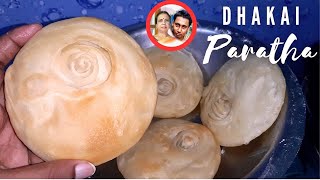 Bengali DHAKAI Paratha Recipe [upl. by Erick]