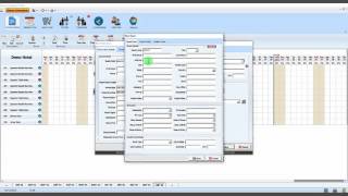 How to create a New Reservation in Novus Conceptus PMS Hotel Reservation Software [upl. by Aramo]