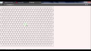 5 Finding neighbors of hexagon on canvas using javascript and react js canvas game tutorial [upl. by Alansen782]