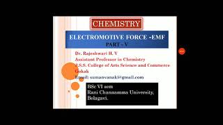 Electromotive ForcePART V [upl. by Elrod]