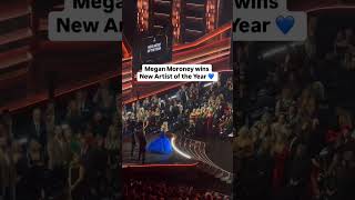 Megan Moroney wins New Artist of the Year at the CMA Awards [upl. by Gillan92]