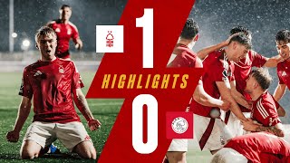 Nadin Scores LATE WINNER 🤩  Forest 10 Ajax  Premier League International Cup Highlights [upl. by Susette785]