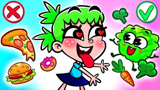 Wow My Plants Come To Life kidssongs cartoon healthyfood [upl. by Hoopes688]