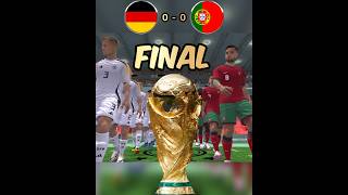 Germany vs Portugal  FC World Cup fcmobile shorts [upl. by Cuthburt610]