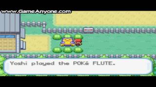 Pokemon Fire red walkthrough part 38 The Poke Flute [upl. by Ellehcen345]