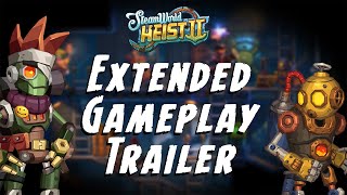 SteamWorld Heist II  Extended Gameplay Trailer [upl. by Ano]