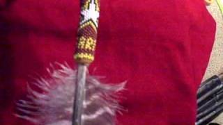 Peyote Beaded Feather US Army [upl. by Oirramaj464]