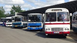 25 sraz Klubu českých historických autobusů 2024  Vojenské technické muzeum Lešany [upl. by Flo670]