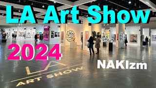 LA ART SHOW 2024 Walk Around POV 4K [upl. by Mcroberts545]