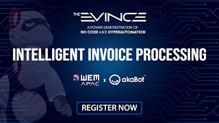 The Evince Intelligent Invoice Processing  LinkedIn Live Event  WEM APAC [upl. by Noak879]