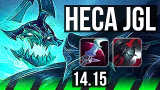 HECARIM vs XIN ZHAO JGL  74 winrate 1314 Legendary  EUNE Master  1415 [upl. by Poppo]