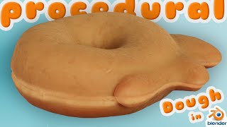 Bake PERFECT DOUGH in Blender StepbyStep Guide [upl. by Novaat]