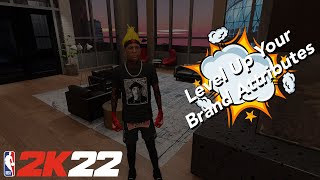 How To Level up Corporate amp Fundamentals Attributes on NBA 2K22 Next Gen Only [upl. by Ycrep277]