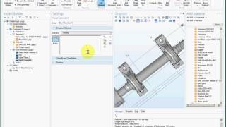 COMSOL CAE 6 Eigenfrequency Analysis Effect of Mass on Natural Frequencies [upl. by Ettenyl]